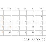 January 2026 Calendar