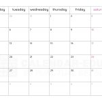 January 2026 calendar Canada