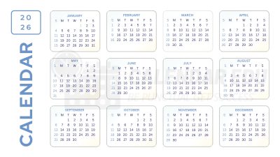 fiscal year 2026 calendar