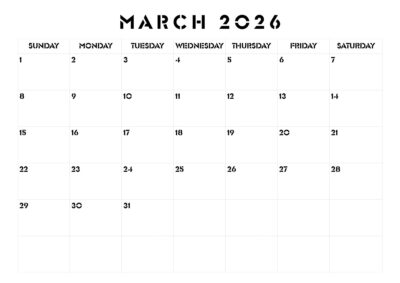 march 2026